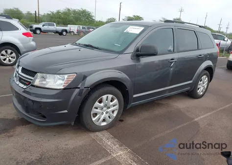 2016 Dodge Journey Se из США, поврежденный, VIN 3C4PDCAB2GT245321